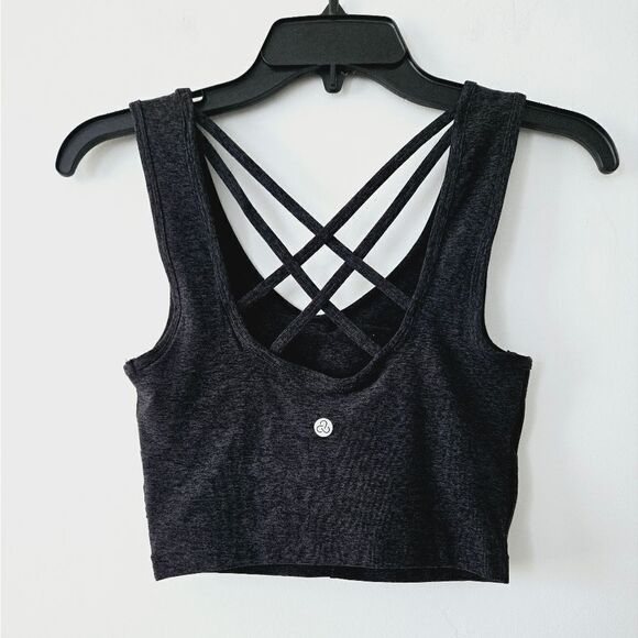Zella Welness Cross Back Sports Top NWOT - Picture 2 of 3